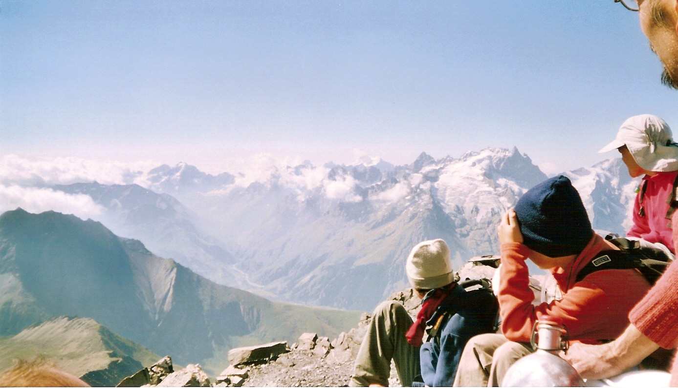Sommet et Ecrins