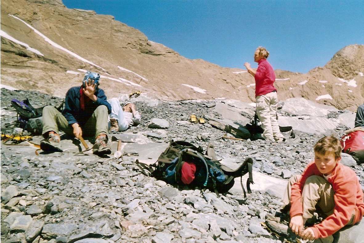 Fin crampons, pique nique en vue!